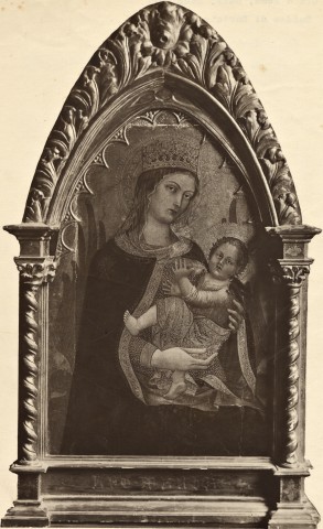 Anonimo — Taddeo di Bartolo - sec. XV - Madonna con Bambino — insieme